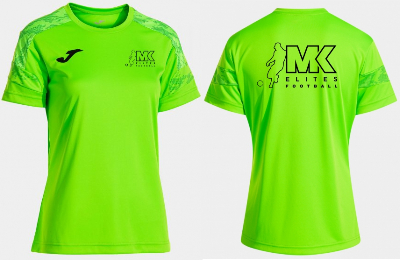 LADIES SHORT SLEEVE CHAMPIONSHIP VIII T-SHIRT FLUORESCENT GREEN