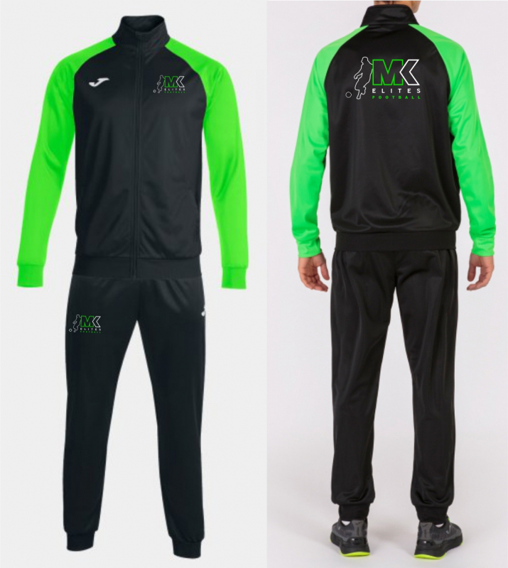Tracksuit Man Academy IV Black Fluorescent Green