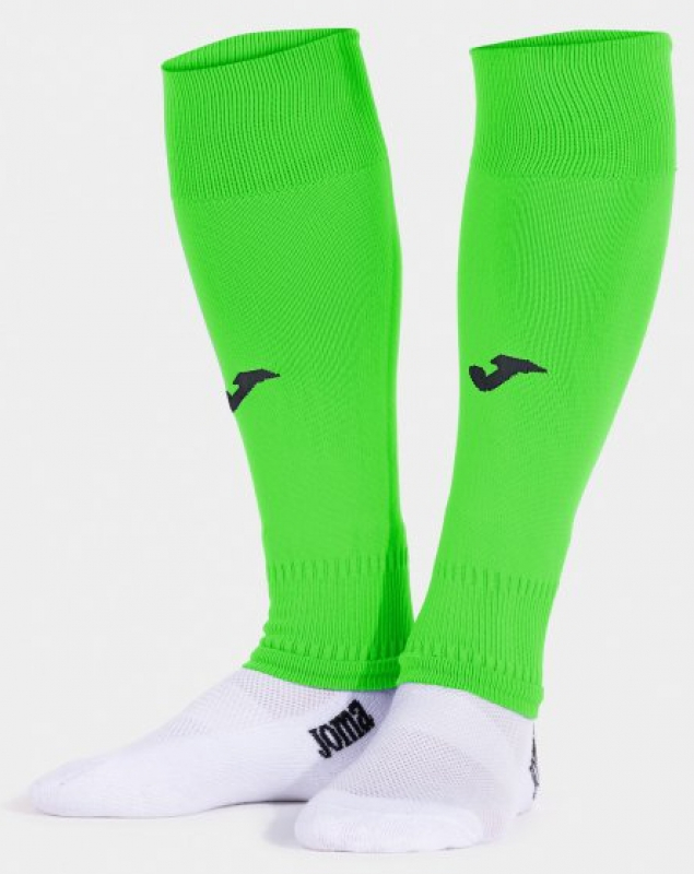 FOOTLESS SOCKS LEG II FLUORESCENT GREEN